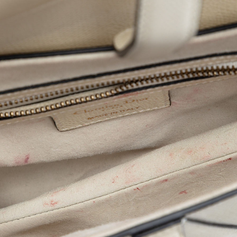 Pre-Loved Dior Grained Calfskin Saddle Bag - Picture 4 of 8